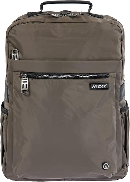 Avirex, Bomber zaino da uomo porta PC 16.6 in nylon Verde - Pelletteria Domizio