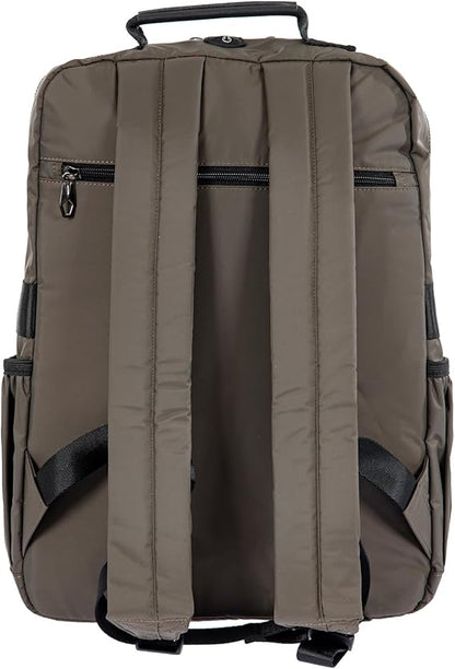 Avirex, Bomber zaino da uomo porta PC 16.6 in nylon Verde - Pelletteria Domizio