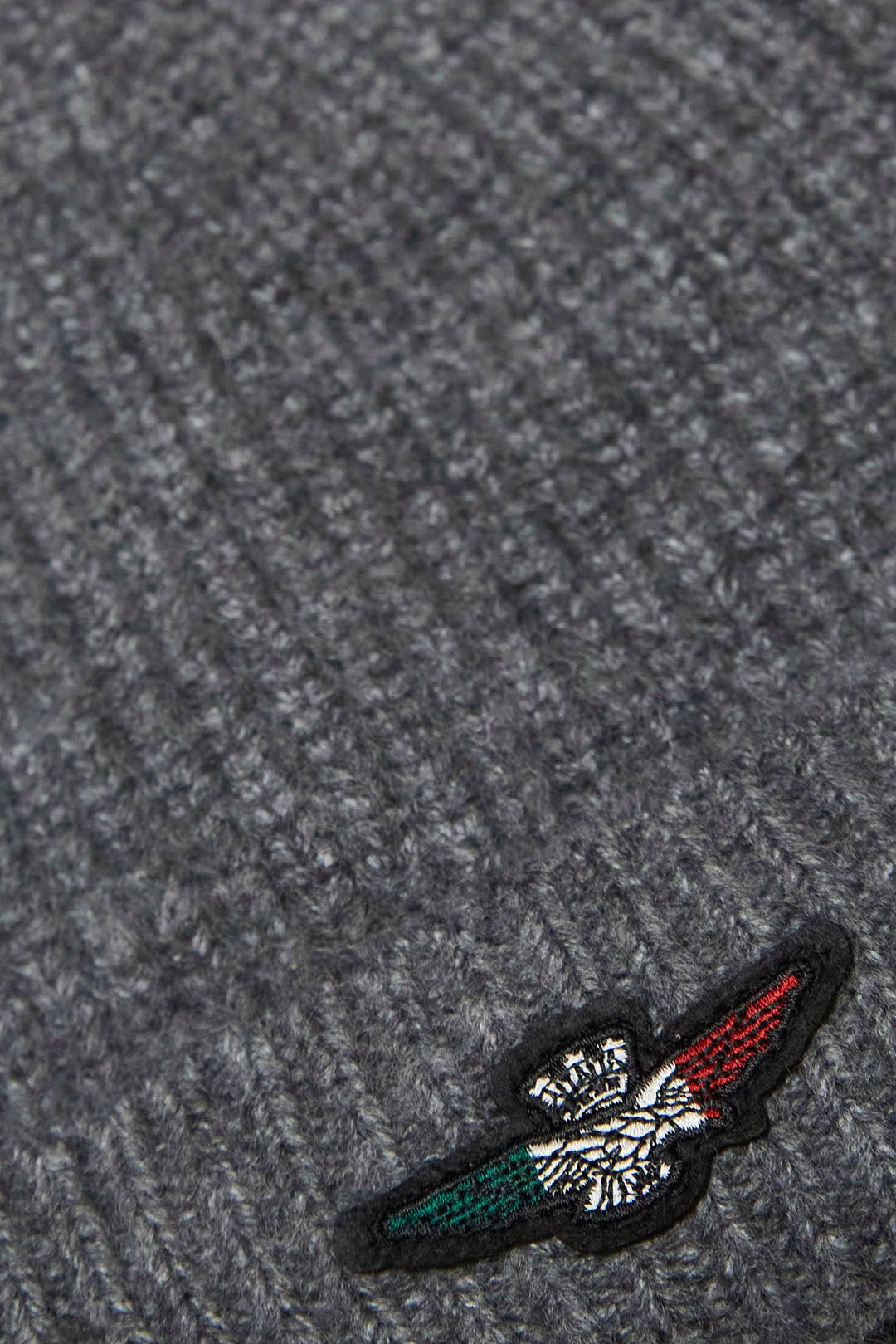 Berretto con patch aquila tricolore - Pelletteria Domizio