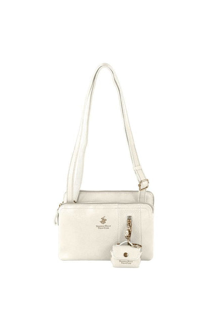 BORSA A TRACOLLA DONNA BEVERLY HILLS POLO CLUB BH-4566 - Pelletteria Domizio