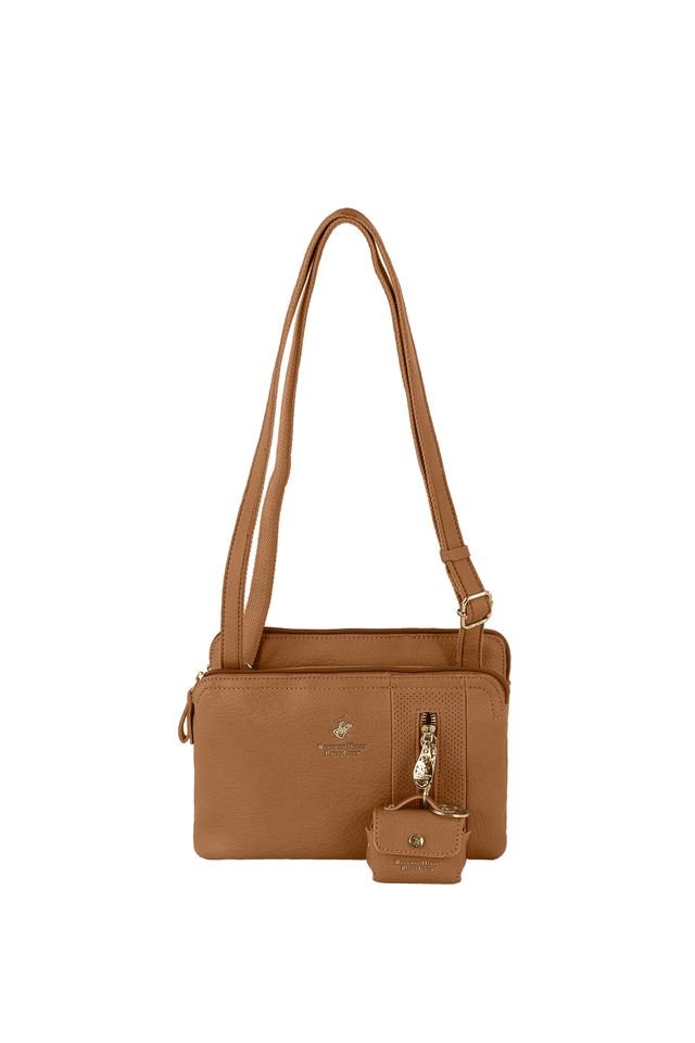 BORSA A TRACOLLA DONNA BEVERLY HILLS POLO CLUB BH-4566 - Pelletteria Domizio