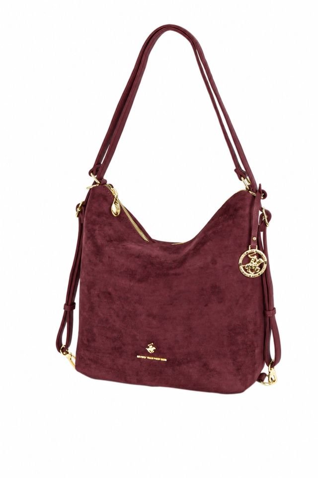 BORSA DONNA BEVERLY HILLS POLO CLUB ALCANTARA Art 4601BO - Pelletteria Domizio