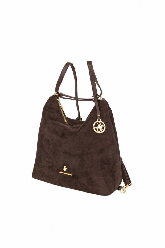 BORSA DONNA BEVERLY HILLS POLO CLUB ALCANTARA Art 4601MO - Pelletteria Domizio