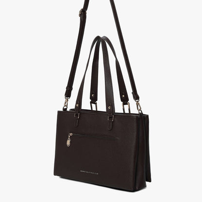 BORSA DONNA BEVERLY HILLS POLO CLUB Art 4670 MORO - Pelletteria Domizio