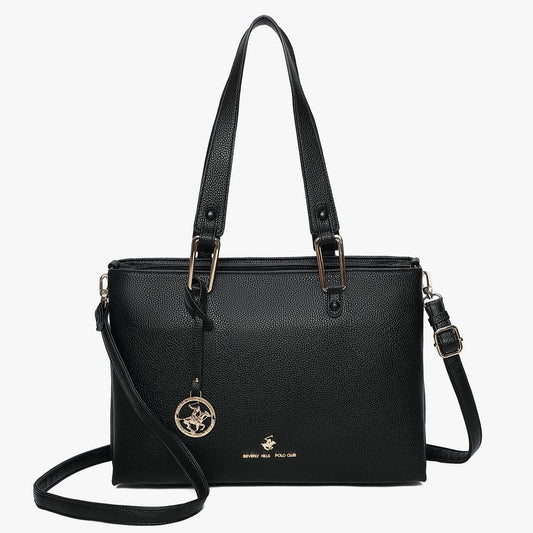 BORSA DONNA BEVERLY HILLS POLO CLUB Art 4670 Nero - Pelletteria Domizio