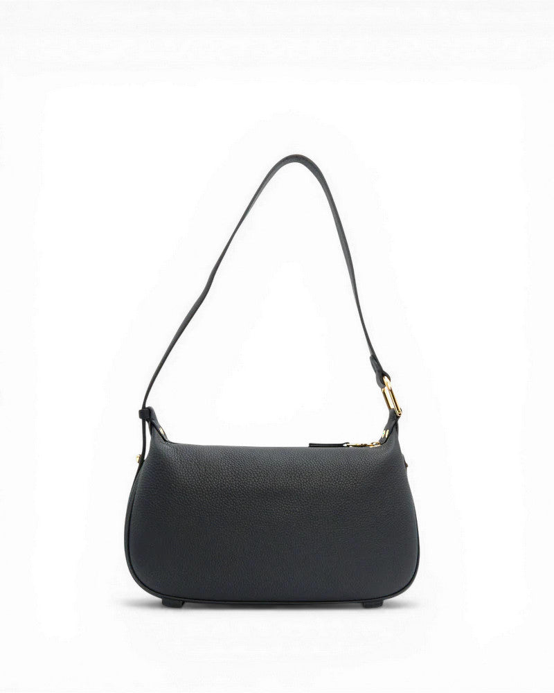 Borsa Nannini Firenze 100% pelle Linea KEIRA MEDIA 18677 Nero - Pelletteria Domizio