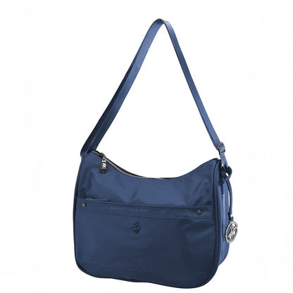 BORSA TRACOLLA IN TESSUTO BEVERLY HILLS POLO CLUB Art. 3530 bLU - Pelletteria Domizio