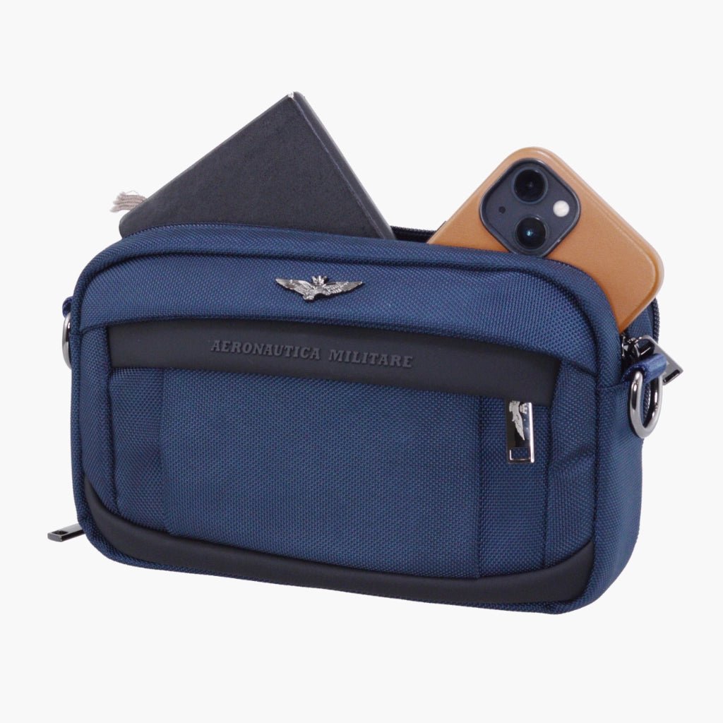 Borsello a mano con tracolla linea Lightning AM 502 - Pelletteria Domizio