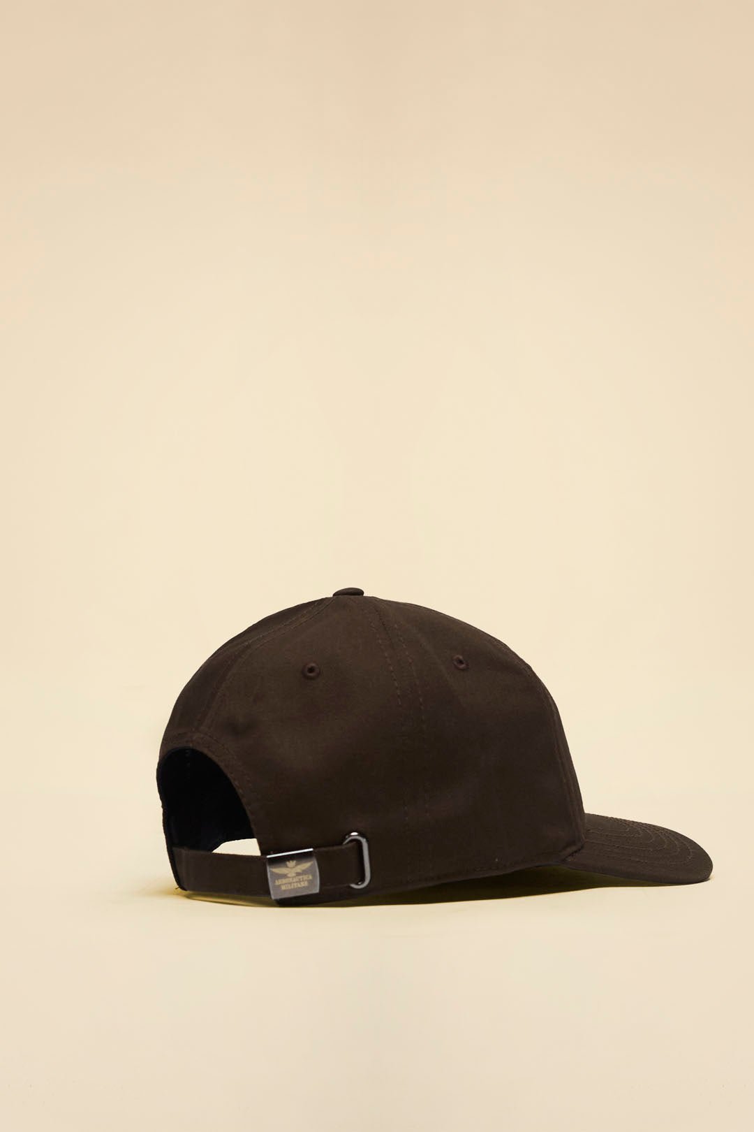 Cappellino con ricamo aquila turrita CASTAGNA - Pelletteria Domizio