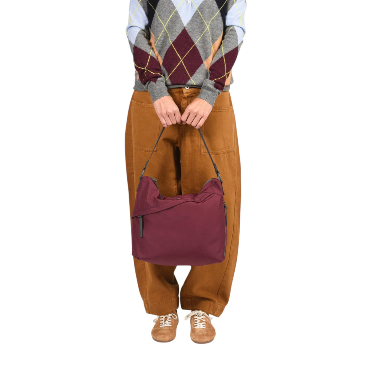 KGB Vegan Borsa a tracolla 3623 Bordeux - Pelletteria Domizio