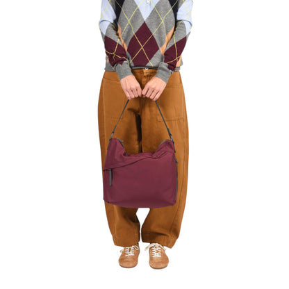 KGB Vegan Borsa a tracolla 3623 Bordeux - Pelletteria Domizio