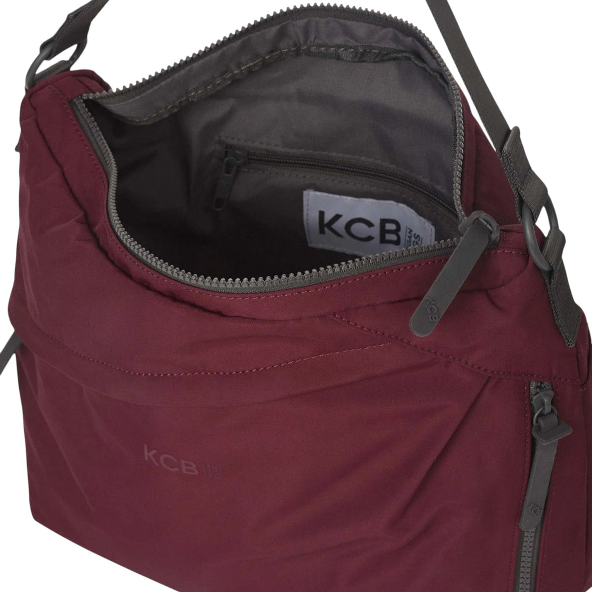 KGB Vegan Borsa a tracolla 3623 Bordeux - Pelletteria Domizio