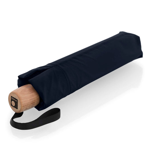 Knirps Timber Ombrello Manuale Blu - Pelletteria Domizio