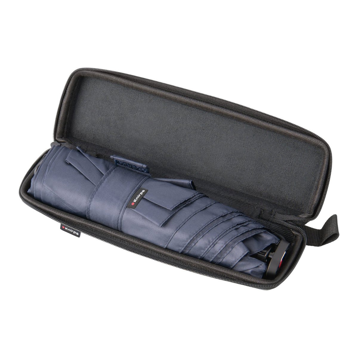 Knirps X4U Ombrello Manuale con custodia Neon Navy - Pelletteria Domizio