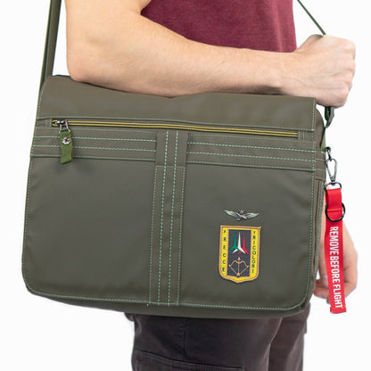 Messenger porta PC in tessuto tecnico AM 347 - Pelletteria Domizio