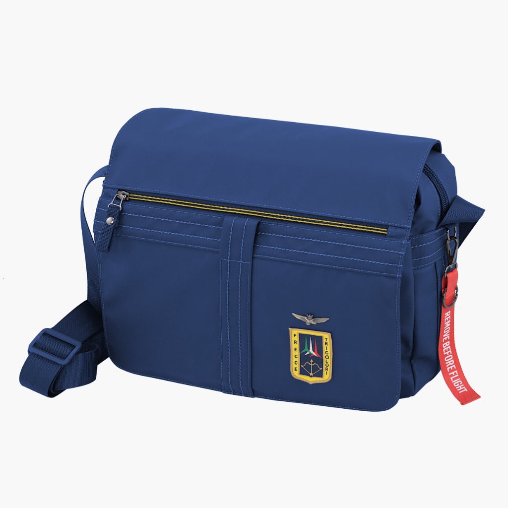 Messenger porta PC in tessuto tecnico AM 347 - Pelletteria Domizio