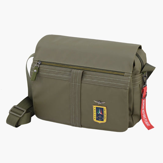 Messenger porta PC in tessuto tecnico AM 347 - Pelletteria Domizio