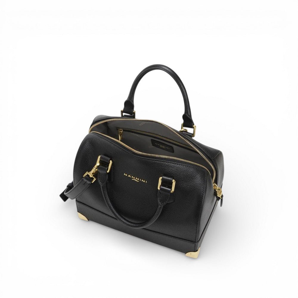 Nannini Firenze 100% Pelle Borsa bauletto collezione - Pelletteria Domizio