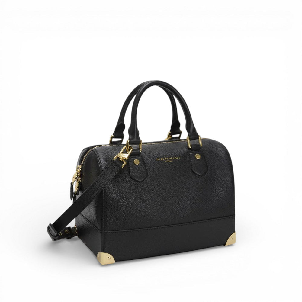 Nannini Firenze 100% Pelle Borsa bauletto collezione - Pelletteria Domizio