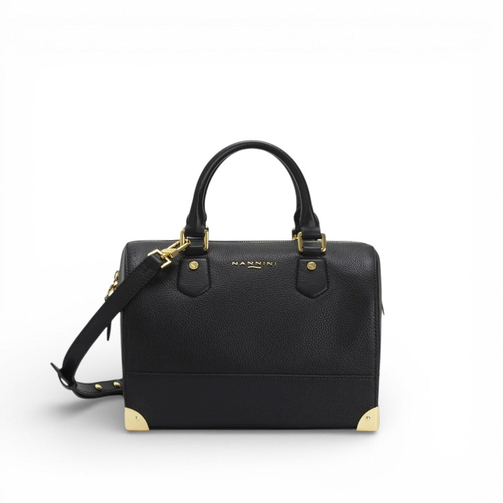 Nannini Firenze 100% Pelle Borsa bauletto collezione - Pelletteria Domizio