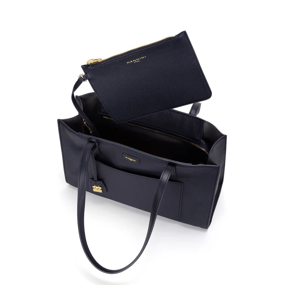 Nannini Firenze 100% Pelle Borsa bauletto collezione CARLA-L - Pelletteria Domizio
