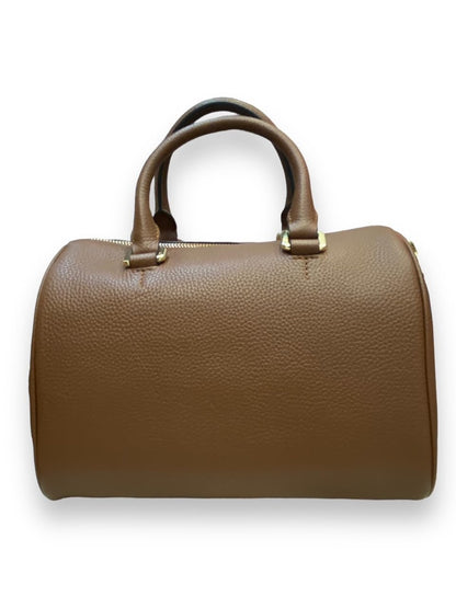 Nannini Firenze bauletto piccolo con tracolla 26x 18x15 cm 100% pelle Art. 18059 (Cuoio) - Pelletteria Domizio