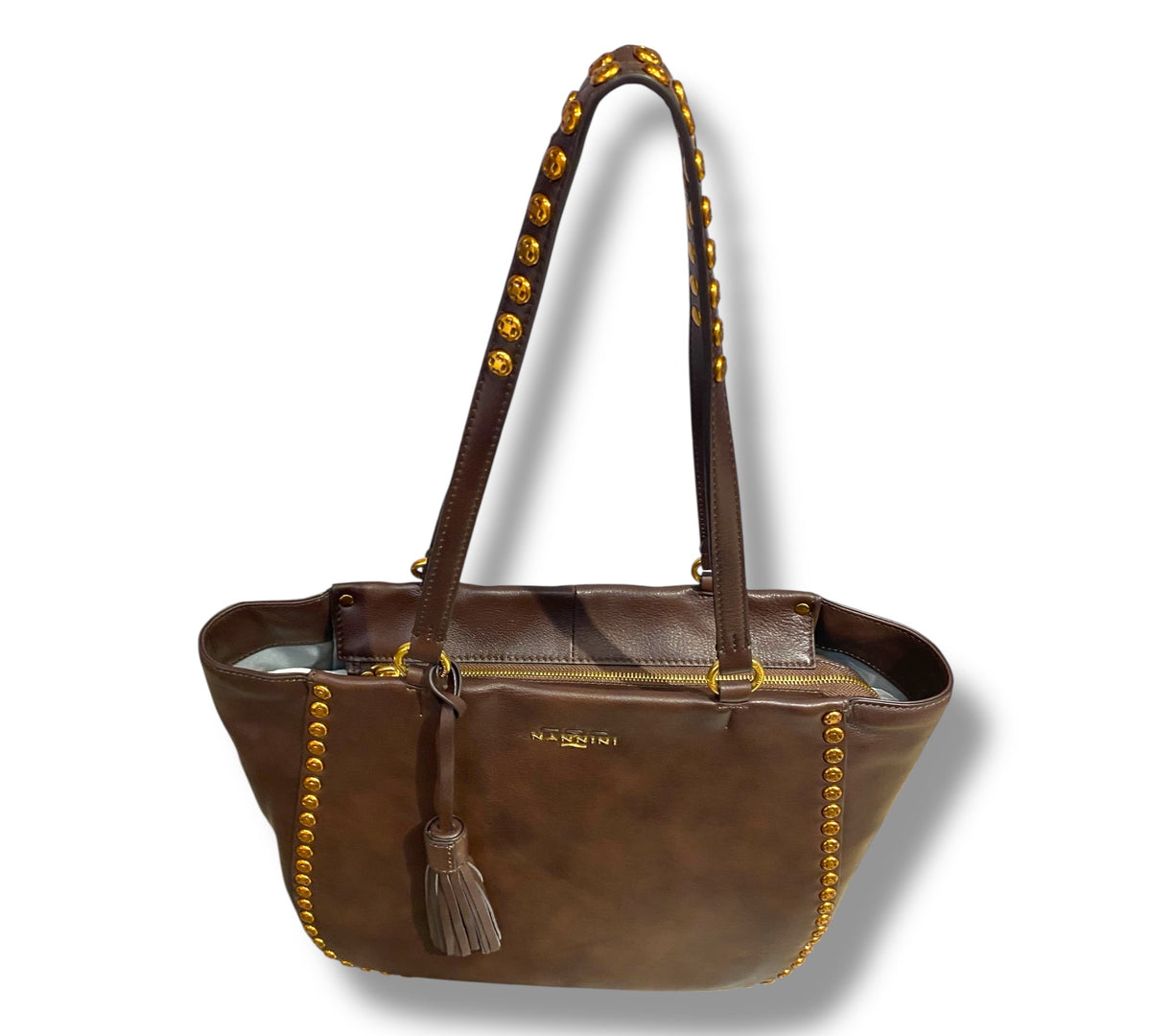 Nannini Firenze BORSA 100% PELLE LINEA Irma ART. 18756 Cuoio - Pelletteria Domizio