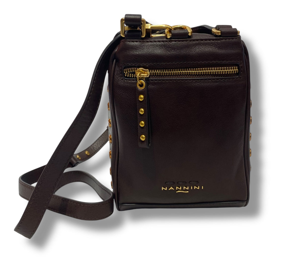 Nannini Firenze BORSA 100% PELLE LINEA Irma ART. 18757 Cuoio - Pelletteria Domizio