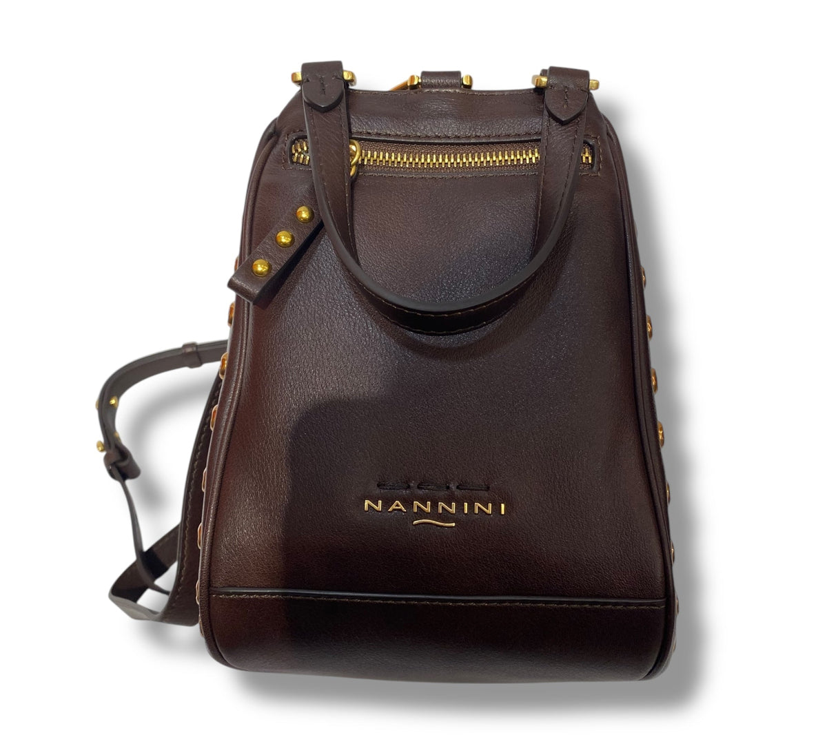 Nannini Firenze BORSA 100% PELLE LINEA Irma ART. 18757 Cuoio - Pelletteria Domizio