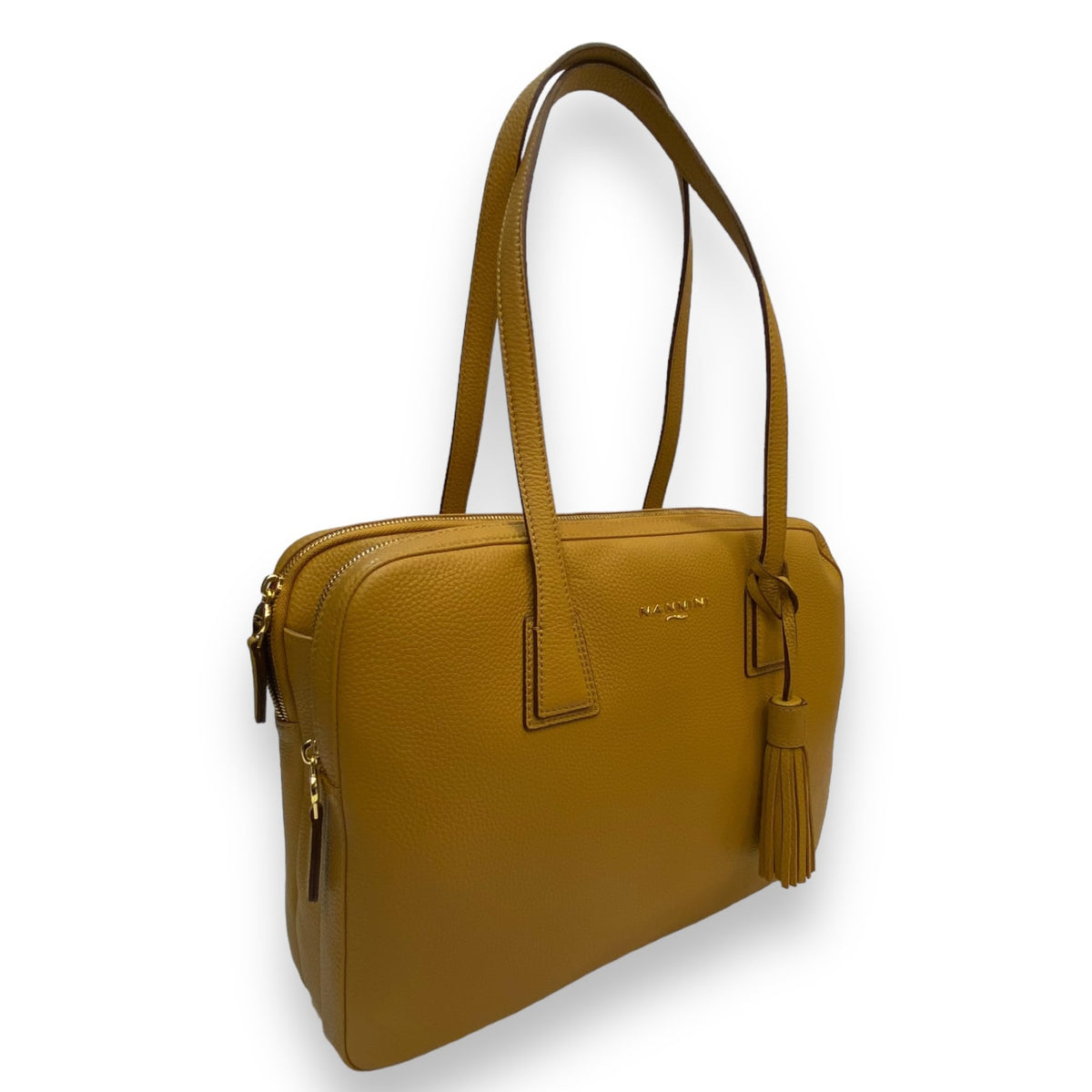 Nannini Firenze Borsa cartella 100% pelle Linea Camilla Art. 18146 (Camel) - Pelletteria Domizio