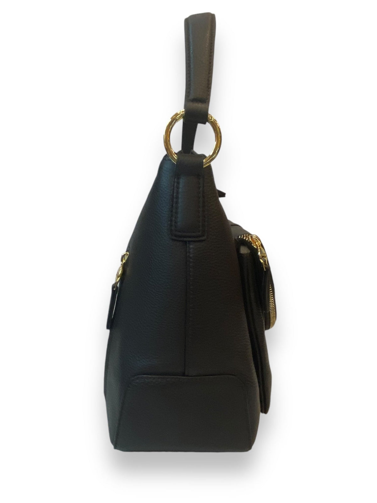Nannini Firenze Borsa Donna 100% Pelle con tracolla Linea Penelope 18417 Col.Moro - Pelletteria Domizio