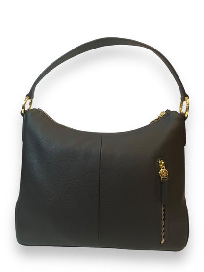 Nannini Firenze Borsa Donna 100% Pelle con tracolla Linea Penelope 18417 Col.Moro - Pelletteria Domizio