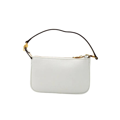 NANNINI Firenze pochette da polso e tracolla – pelle saffiano 19 x 12 x 3,5 cm (Oro) - Pelletteria Domizio