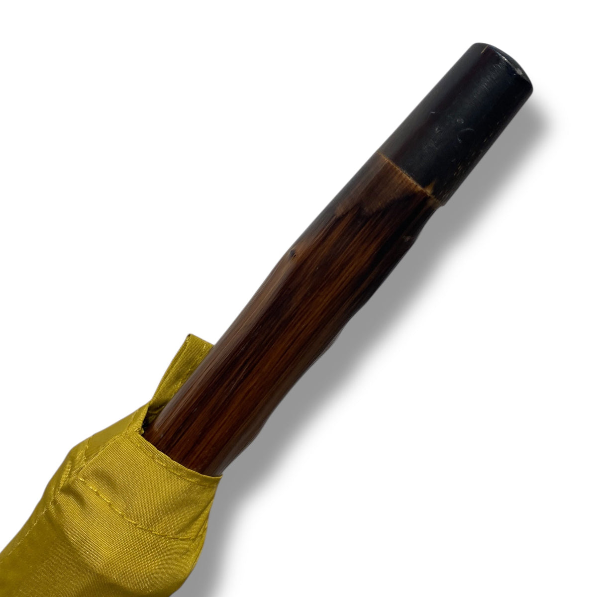 Ombrello Bastone intero in legno di Congo 10 Stecche - Lavorazione artigiamnale Ombrelli Domizio dal 1989 Made in Italy - Pelletteria Domizio
