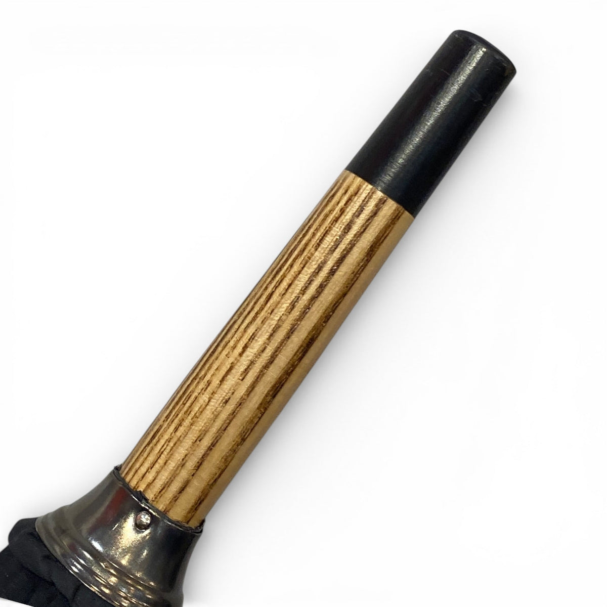 Ombrello Bastone intero in legno di Hickory 10 Stecche - Lavorazione artigiamnale Ombrelli Domizio dal 1989 Made in Italy - Pelletteria Domizio