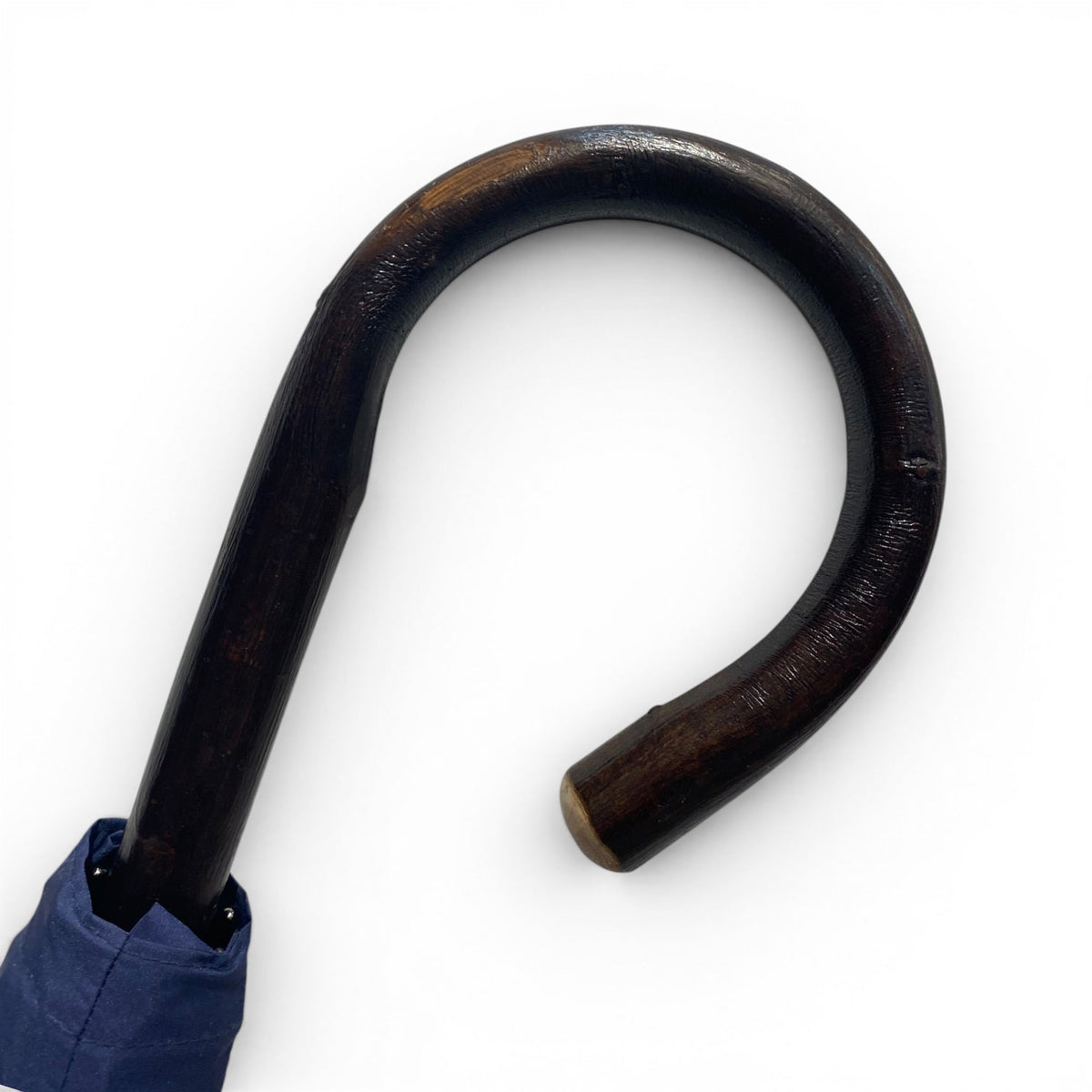 Ombrello Bastone intero legno di Castagno 10 Stecche - Lavorazione artigiamnale Ombrelli Domizio dal 1989 - Pelletteria Domizio