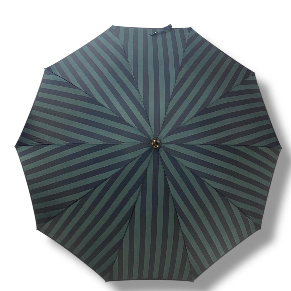 Ombrello classico manico in Canna di Malacca 10 Stecche tessuto Nylon - Pelletteria Domizio