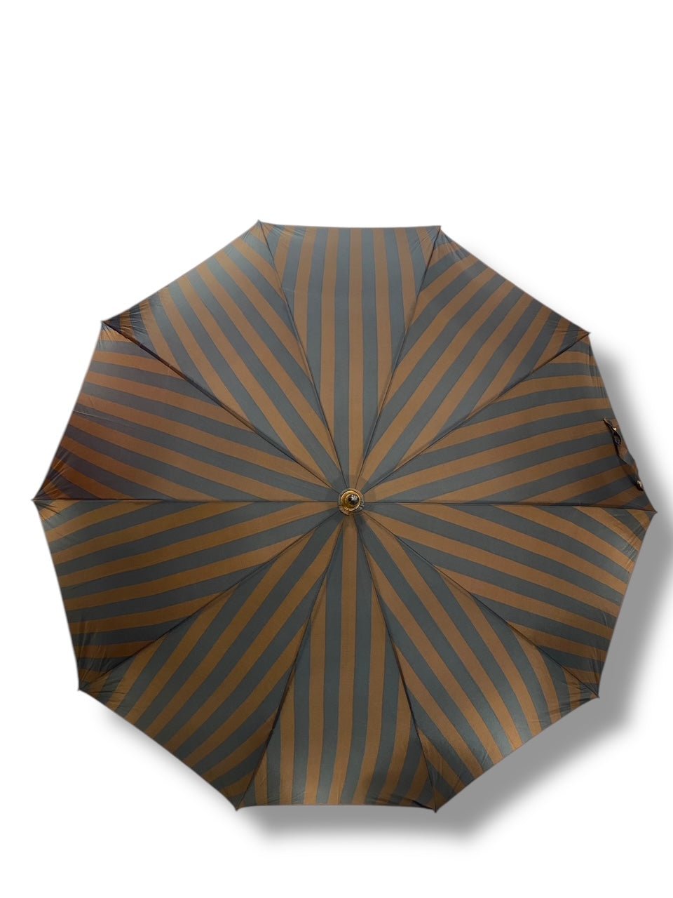 Ombrello classico manico in Canna di Malacca tessuto Nylon - Pelletteria Domizio