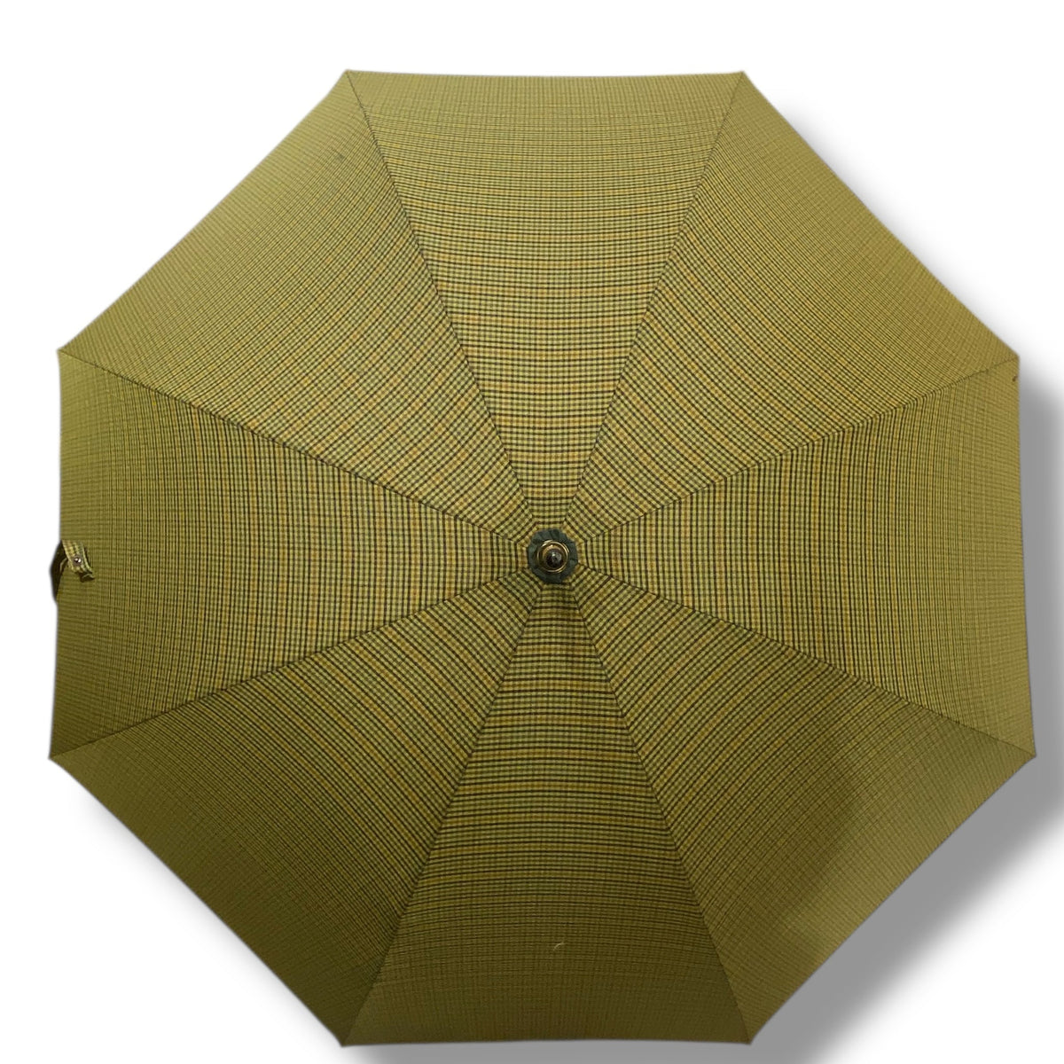 Ombrello classico unisex manico in Canna di Malacca tessuto cotone resinato lavorazione artigianale Ombrelli Domizio dal 1989 made in Italy - Pelletteria Domizio