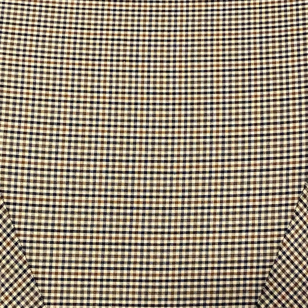Ombrello classico unisex manico in Canna di Malacca tessuto cotone resinato lavorazione artigianale Ombrelli Domizio dal 1989 made in Italy - Pelletteria Domizio