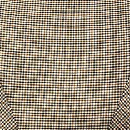 Ombrello classico unisex manico in Canna di Malacca tessuto cotone resinato lavorazione artigianale Ombrelli Domizio dal 1989 made in Italy - Pelletteria Domizio