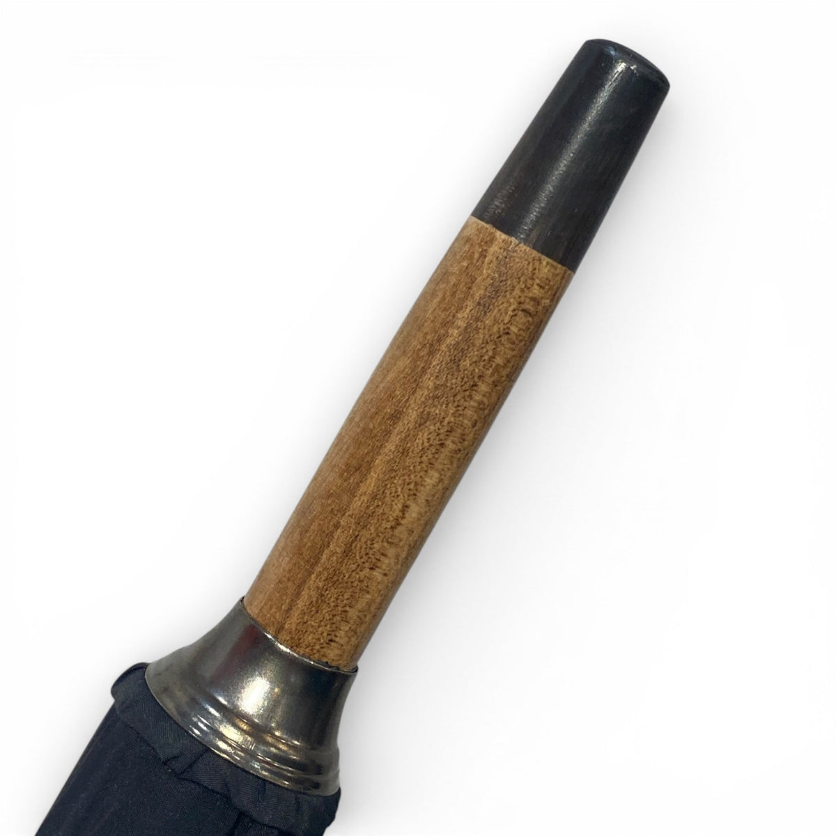 Ombrello manico in Canna di Bambù montato a collo d’oca asta 10 Stecche lavorazione Artigianale Ombrelli Domizio dal 1989 Made in Italy - Pelletteria Domizio