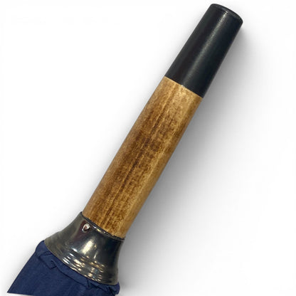 Ombrello manico in Canna di Bambù montato a collo d’oca asta 10 Stecche lavorazione Artigianale Ombrelli Domizio dal 1989 Made in Italy - Pelletteria Domizio