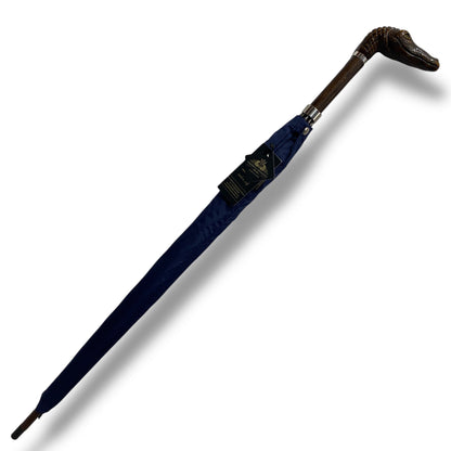 Ombrello manico in vetroresina effetto legno 10 Stecche in F. carbonio Lavorazione artigianale Ombrelli Domizio dal 1989 Made in Italy - Pelletteria Domizio
