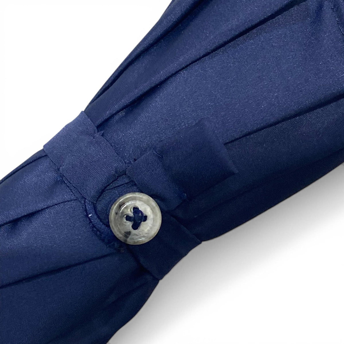Ombrello uomo classico modello Spillo con manopola in 100% Pelle - Pelletteria Domizio