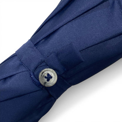 Ombrello uomo classico modello Spillo con manopola in 100% Pelle - Pelletteria Domizio