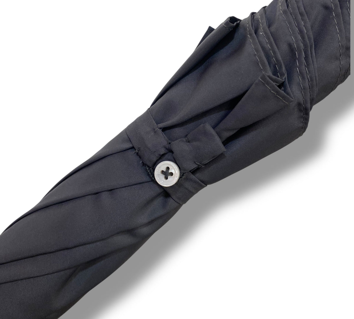 Ombrello uomo classico modello Spillo con manopola in Canna di Bambù - Pelletteria Domizio