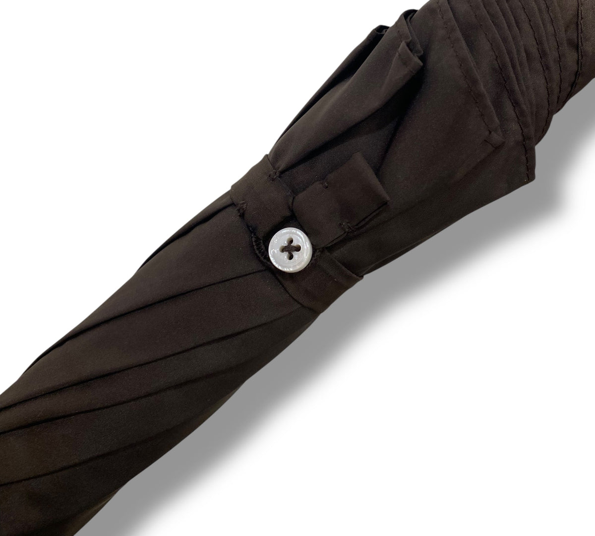 Ombrello uomo classico modello Spillo con manopola in Canna di Bambù - Pelletteria Domizio