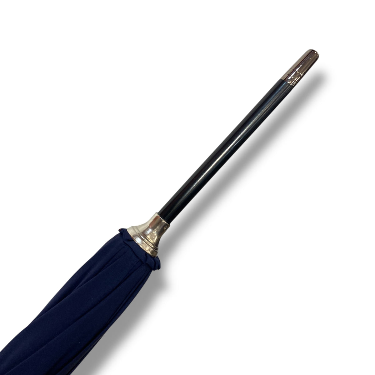 Ombrello uomo classico modello Spillo con manopola in Canna di Bambù - Pelletteria Domizio