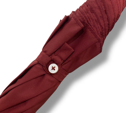 Ombrello uomo classico modello Spillo con manopola in Canna di Bambù lavorazione Artigianale Made in Italy Ombrelli Domizio dal 1989 - Pelletteria Domizio